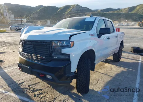 2021 Chevrolet Silverado 1500 4Wd Short Bed Lt Trail Boss из США, поврежденный, VIN 1GCPYFED5MZ331857